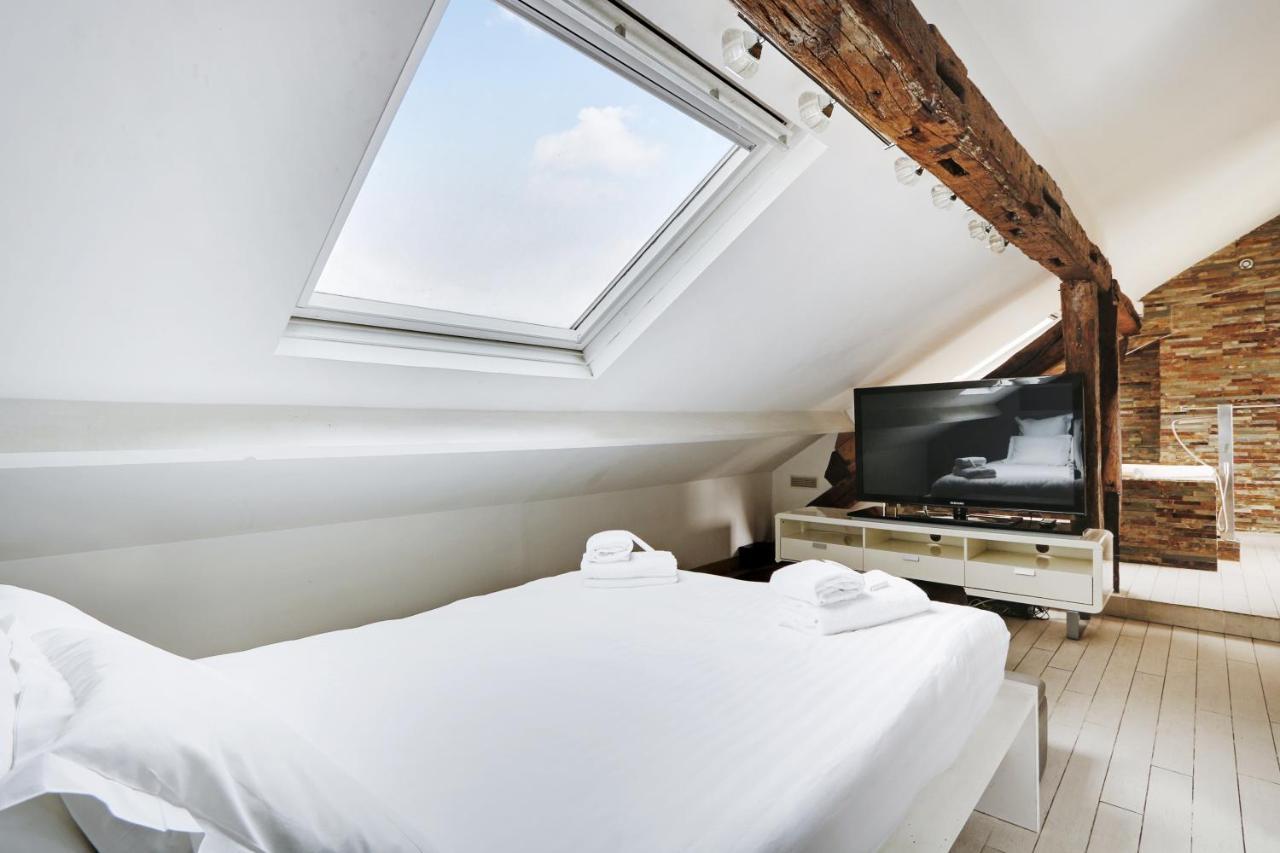 Pick A Flat'S Apartments In Le Marais - Rue Saint Merri Paris Luaran gambar