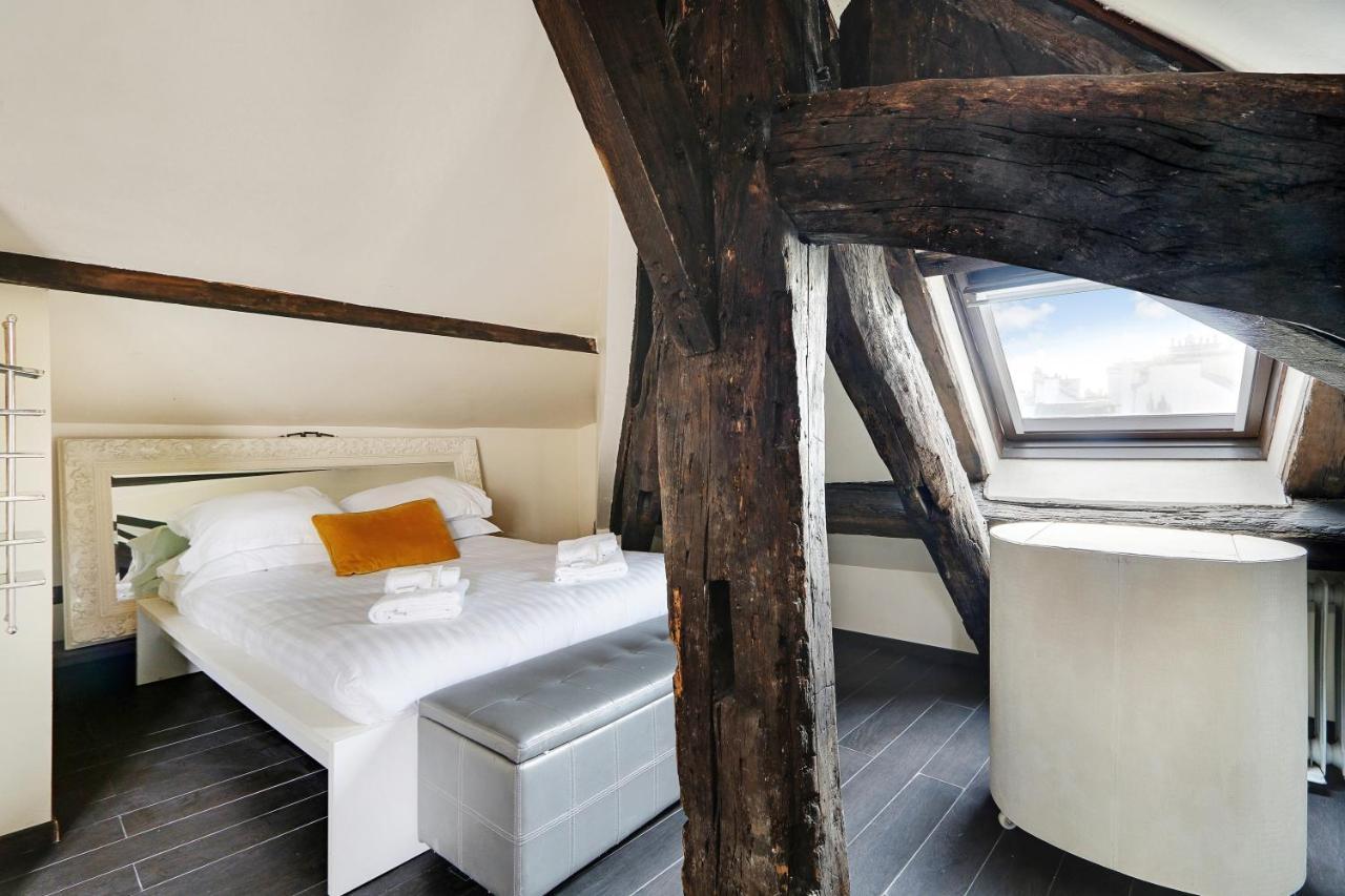 Pick A Flat'S Apartments In Le Marais - Rue Saint Merri Paris Luaran gambar