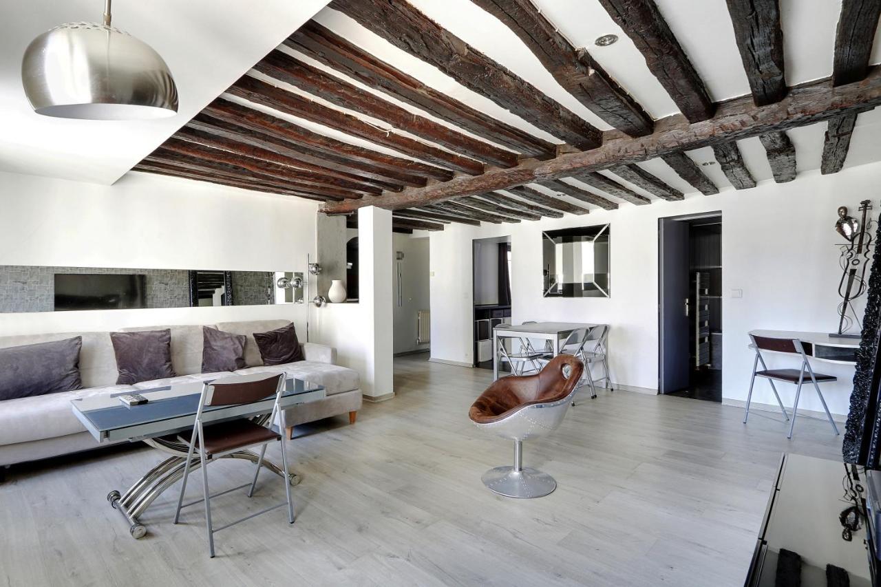 Pick A Flat'S Apartments In Le Marais - Rue Saint Merri Paris Luaran gambar